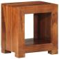 Preview: Beistelltisch 37x29x40 cm Massivholz Akazie