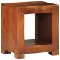 Preview: Beistelltisch 37x29x40 cm Massivholz Akazie