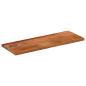 Preview: Tischplatte 80x40x2,5 cm Rechteckig Massivholz Akazie