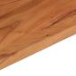 Preview: Tischplatte 80x40x2,5 cm Rechteckig Massivholz Akazie