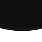 Preview: Tischplatte Dunkelbraun 120x60x2 cm Massivholz Eiche Oval