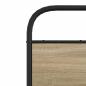 Preview: Bettgestell ohne Matratze 120x190 cm Sonoma-Eiche Holzwerkstoff