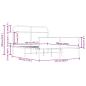 Preview: Bettgestell ohne Matratze 120x190 cm Sonoma-Eiche Holzwerkstoff