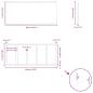 Preview: Tischplatte Hellbraun 280x120x4,2cm Massivholz Eiche Rechteckig