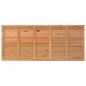 Preview: Tischplatte Hellbraun 280x120x4,2cm Massivholz Eiche Rechteckig