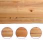 Preview: Tischplatte Hellbraun 280x120x4,2cm Massivholz Eiche Rechteckig
