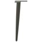Preview: Couchtischbeine Konische Form 4 Stk. Anthrazit 42-43 cm Stahl