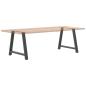 Preview: Couchtischbeine A-Form 2 Stk. Anthrazit 100x(72-73) cm Stahl