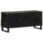 Preview: TV-Schrank 100x33x46 cm Massivholz Mango