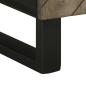 Preview: TV-Schrank Schwarz 105x33x46 cm Massivholz Mango