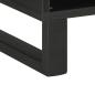 Preview: TV-Schrank 100x33x46 cm Massivholz Mango