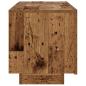Preview: Nachttisch Altholz-Optik 100x35x40 cm Holzwerkstoff