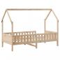 Preview: Kinderbett 90x200 cm Massivholz Kiefer