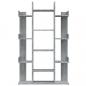 Preview: Bücherregal Grau Sonoma 86x25,5x140 cm Holzwerkstoff