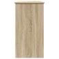 Preview: Schreibtisch Sonoma-Eiche 80x40x75 cm Holzwerkstoff