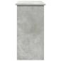 Preview: Schreibtisch Betongrau 80x40x75 cm Holzwerkstoff