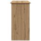Preview: Schreibtisch Artisan-Eiche 80x40x75 cm Holzwerkstoff