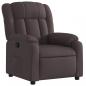 Preview: Relaxsessel Dunkelbraun Stoff