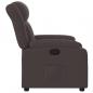 Preview: Relaxsessel Dunkelbraun Stoff