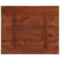 Preview: Tischplatte 60x50x2,5 cm Rechteckig Altholz Massiv