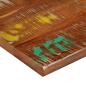 Preview: Tischplatte 60x50x2,5 cm Rechteckig Altholz Massiv