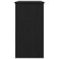 Preview: Schreibtisch Schwarz 80x40x75 cm Holzwerkstoff