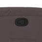 Preview: Relaxsessel mit Aufstehhilfe Dunkelbraun Stoff