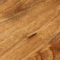 Preview: Tischplatte Ø 60x3,8 cm Rund Massivholz Mango