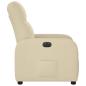 Preview: Relaxsessel Elektrisch Creme Stoff