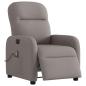 Preview: Massagesessel Elektrisch Taupe Stoff