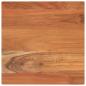 Preview: ARDEBO.de - Tischplatte 40x40x2,5 cm Quadratisch Massivholz Akazie