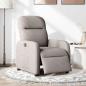 Preview: Relaxsessel Elektrisch Taupe Stoff