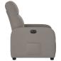 Preview: Relaxsessel Elektrisch Taupe Stoff