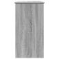 Preview: Schreibtisch Grau Sonoma 80x40x75 cm Holzwerkstoff