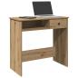 Preview: ARDEBO.de - Schreibtisch Artisan-Eiche 80x40x75 cm Holzwerkstoff