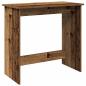 Preview: Schreibtisch Altholz-Optik 80x40x75 cm Holzwerkstoff