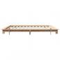 Preview: Massivholzbett ohne Matratze 180x200 Kiefernholz