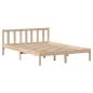 Preview: Massivholzbett ohne Matratze 140x190 cm Kiefernholz