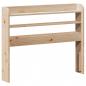Preview: Bettgestell mit Kopfteil ohne Matratze 90x190 cm