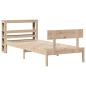 Preview: Massivholzbett ohne Matratze 90x200 Kiefernholz