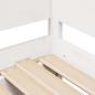 Preview: Tagesbett Ausziehbar mit Schubladen ohne Matratze Weiß 80x200cm