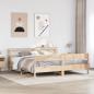Preview: ARDEBO.de - Massivholzbett ohne Matratze 180x200 Kiefernholz
