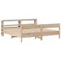 Preview: Massivholzbett ohne Matratze 180x200 Kiefernholz