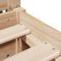 Preview: Massivholzbett ohne Matratze 180x200 Kiefernholz
