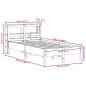 Preview: Massivholzbett ohne Matratze 90x200 Kiefernholz