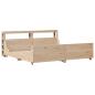 Preview: Massivholzbett ohne Matratze 200x200 cm Kiefer
