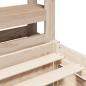 Preview: Massivholzbett ohne Matratze 140x200 cm Kiefernholz