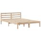 Preview: Massivholzbett ohne Matratze 140x200 cm Kiefernholz