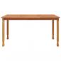Preview: Garten-Esstisch 150x90x75 cm Massivholz Teak