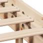 Preview: Massivholzbett ohne Matratze 75x190 cm Kiefernholz